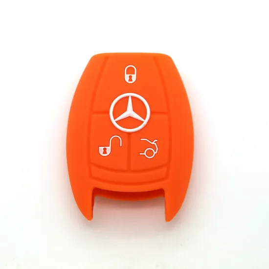 Silicone key cover for mercedes c class