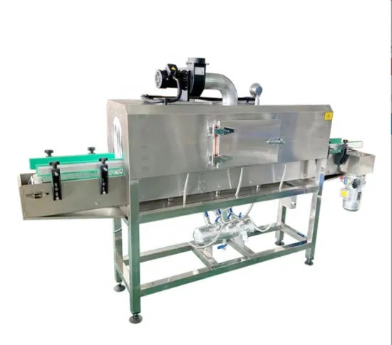 PVC Label Steam Shrink Tunnel Machine for Bottles