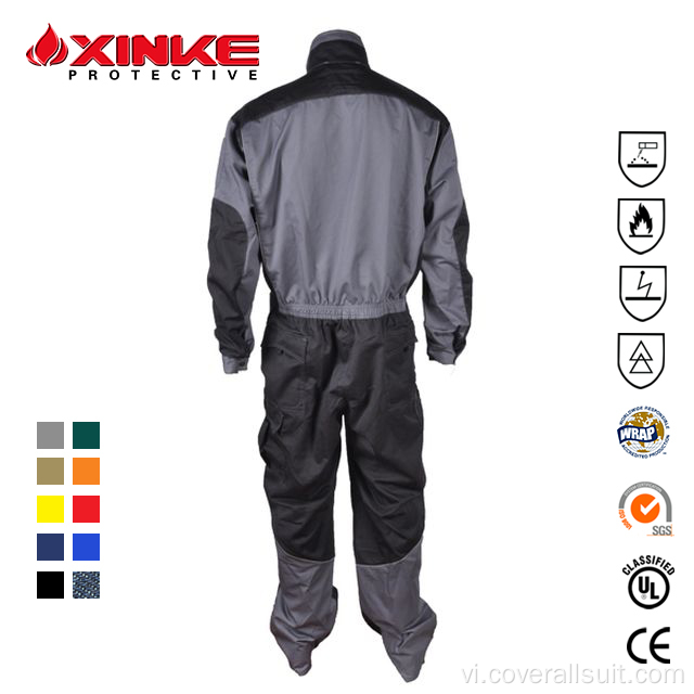 OEM bán buôn bông tiên tiến chống cháy đồng phục smocks