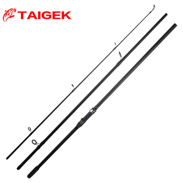 Taigek 11ft-12ft 3 sezione Asta di carpa con curva di prova da 3 libbre per la pesca dell'esca