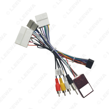 16PIN Android Radio Power Cable Adapter with CANBUS Box for Nissan Qashqai/X-TRAIL (19-22) DVD Player Wiring Harness