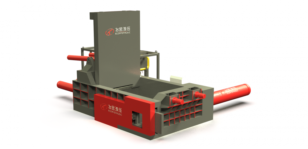 Umshini we-Hydraulic Scrap Heavy Metals Automatic Baler Machine