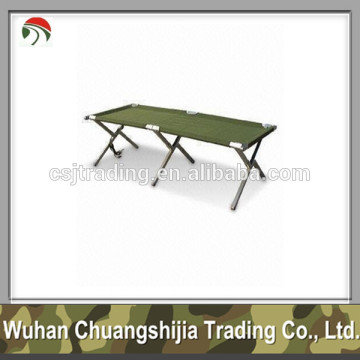 aluminum military folding camping bed