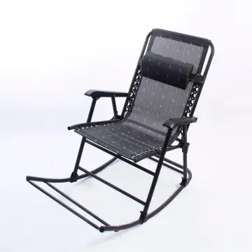 Outdoor Beach Garden Camping Zero Gravity Foldable Portable Chaise Sun Recliner Lounge Chair Folding Rocking Chair