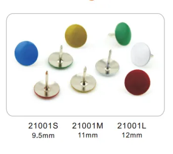 21001 metal drawing pins with 3 sizes