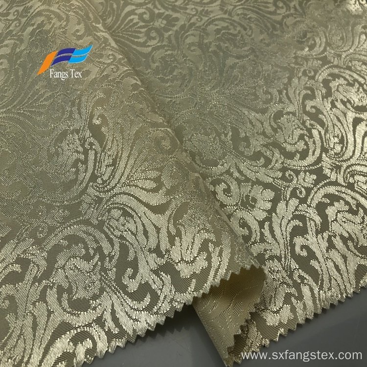 Elegant 100% Polyester Jacquard Window Curtain Fabric