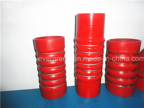 Rubber Pipe/ Cutomized Pipe/ Water Pipe/ Oil Pipe/ Silicone Rubber Pipe with Aluminum Wire/ Customer Design Rubber Parts