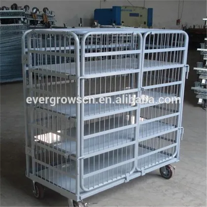Logistic Cart Extensive Technology Galvanized Roll Container
