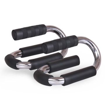 Pull Up Fitness S-shaped Black Push Up Bar