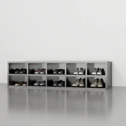 Waterproof Modern Shoe Cabinet: Custom Made Shoe Rack New Model