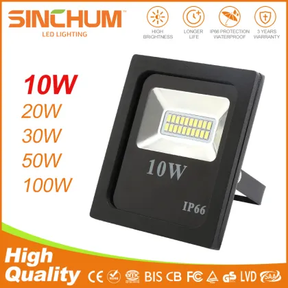 energy saving 10w movable led flood lights in industrial lighting