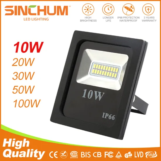 energy saving 10w movable led flood lights in industrial lighting