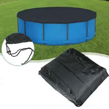 PE Waterproof UV Resistant Round Swimming Pool Cover