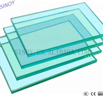 High Hardness Toughened Glass with Clear Float Glass