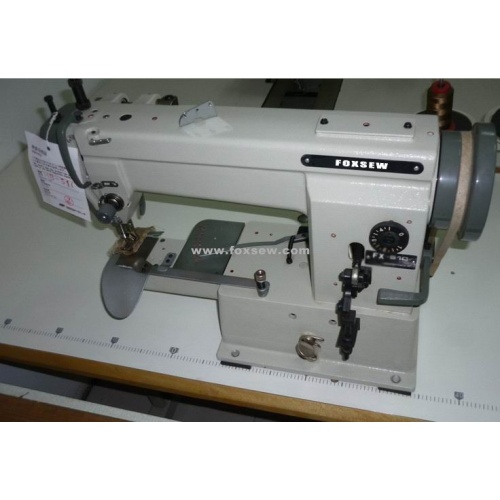 Máquina de coser de fijación de mangas