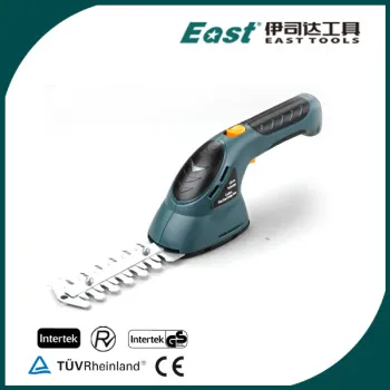 2 in 1 lithium 7.2v aluminum telescopic handle grass and hedge trimmer
