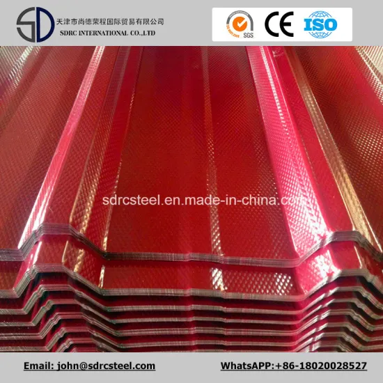 Prepainted Gi Steel Coil / PPGI / PPGL Color Coated Galvanized Corrugated Metal Roofing