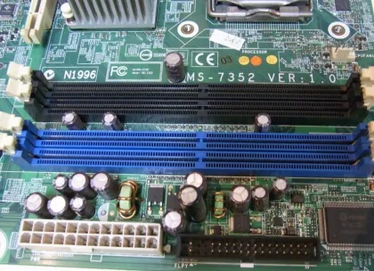 Laptop Motherboard Msi-7352 With Pentium 4 Cpu For Hp Compaq Dx7400