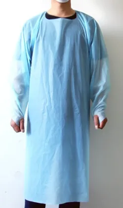 CPE isolation gown PE apron Isolation apron