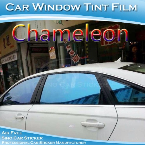 ขาย hot Chameleon แต้มสีหน้าต่างฟิล์มหน้าต่างสติ๊กเกอร์รถ