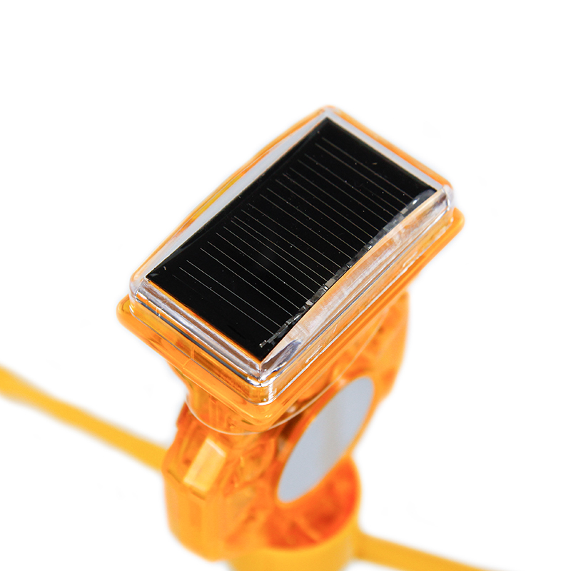 road construction solar hazard emergency warning light