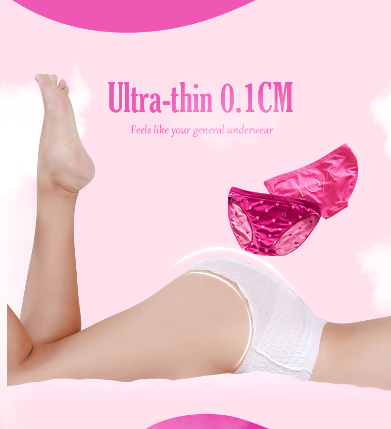 Disposable menstrual pants