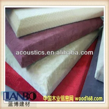 sound absorbing fabric wall board