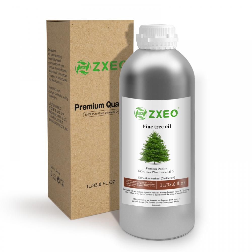 Pine tree essential oil for warming and soothing to tired muscles