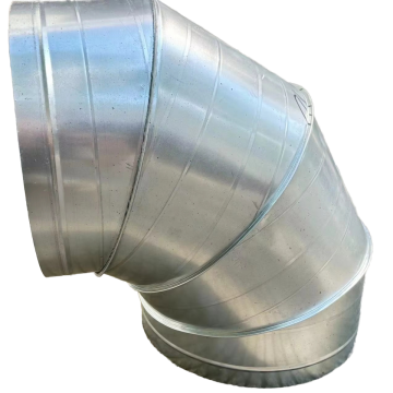 Wholesale Custom HVAC System Stainless Steel Air Duct Elbow Fittings for Air Conditioning