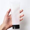 200 ml tube doux en plastique cosmétique givré