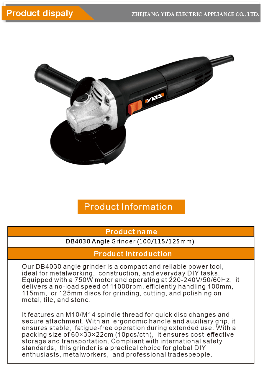 grinding angle grinder