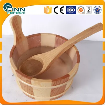 Factory sales outdoor wooden sauna barrel 4L,6L,7L pine and cedar barrel sauna
