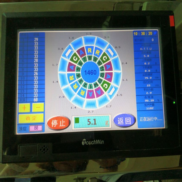 Packing Candy Chips 14 Heads multihead weigher machine3