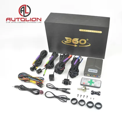 3D 360-Degree Car Parking Camera with Hidden Security Sensor