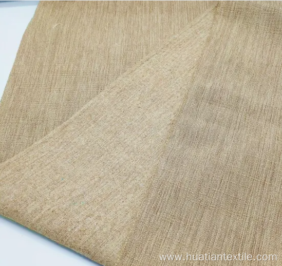 100% Polyester Linen Fabric Material for Sofa Set
