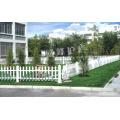 Lawn Community Green Belt Facility PVC Fence GuardRail