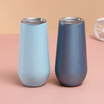 2024 Collection: Unique Vacuum Insulated Stainless Steel Tumblers - Reusable 6oz Cups for Water, Coffee, and Wine - Perfect for Adult Office Use in Bulk