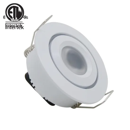Dimmable 12V/24V LED Mini Spotlight with ETL and cETL for Kitchen and Under-Cabinet Lighting