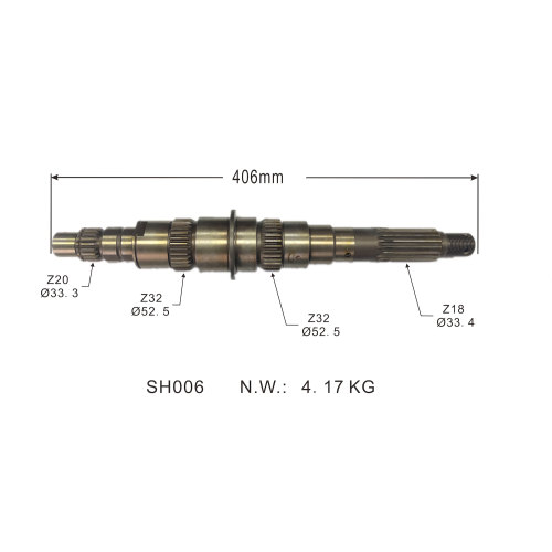 OEM ME601030 43231-45000 4323145000 - Auto Parts Input Transmission Gear Shaft for Mitsubishi