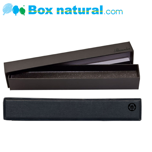 Black Pen Packaging Box/ Pen Box with Bottom and Cover/ Black Gift Box for Pen