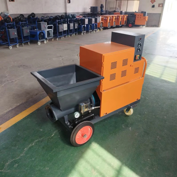 Machine de pulvérisation de mortier électrique à haute efficacité UR511 - moteur de moteur de pompe 380 V pour la maison et la construction