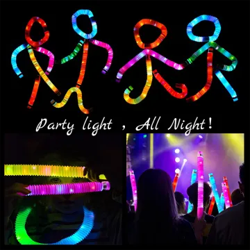 2022 Top Trending: Luminous Expansion Pipe Toys - Colorful Stress Relief Fidget Tubes