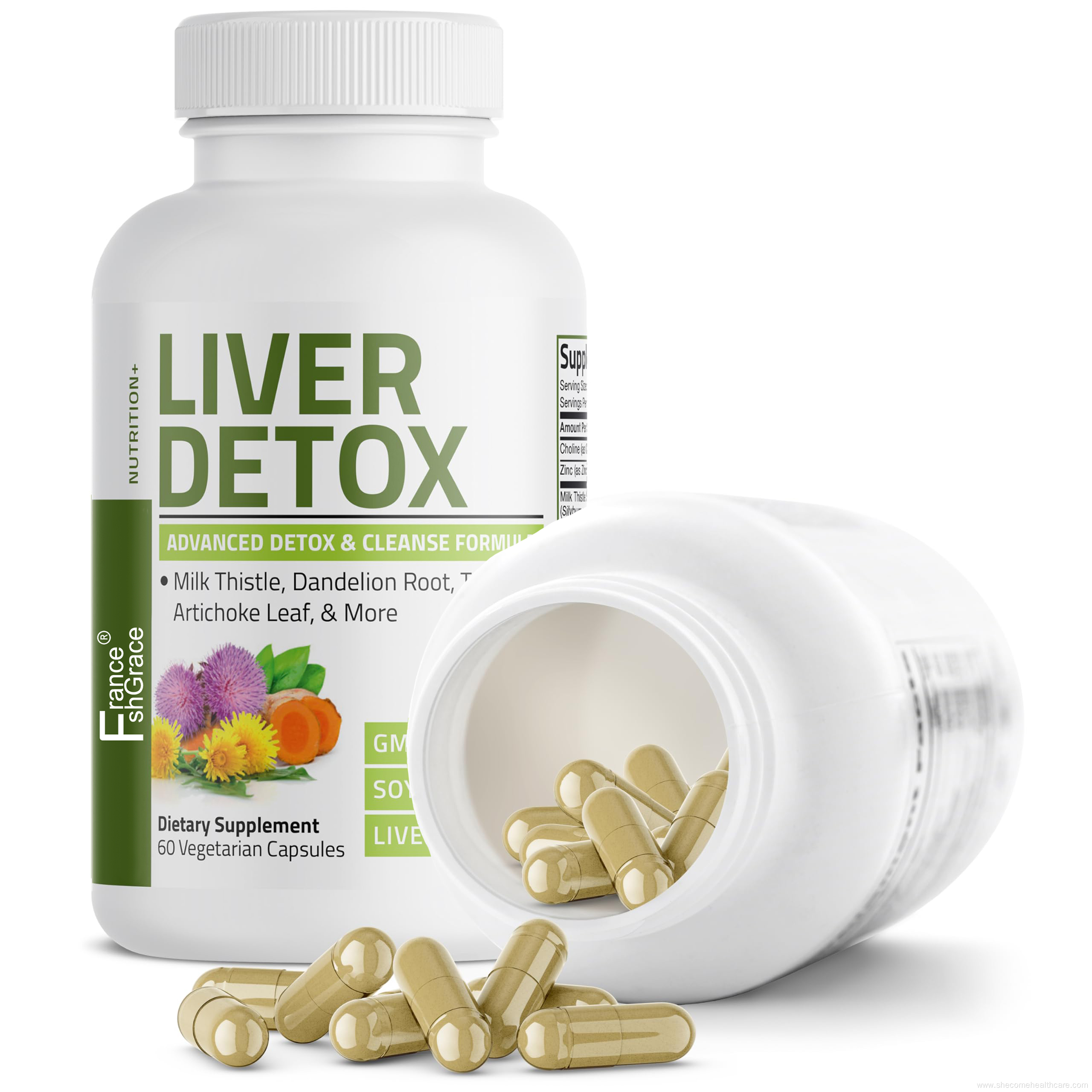 liver detox Supports Health Liver capsules Milk Thistle