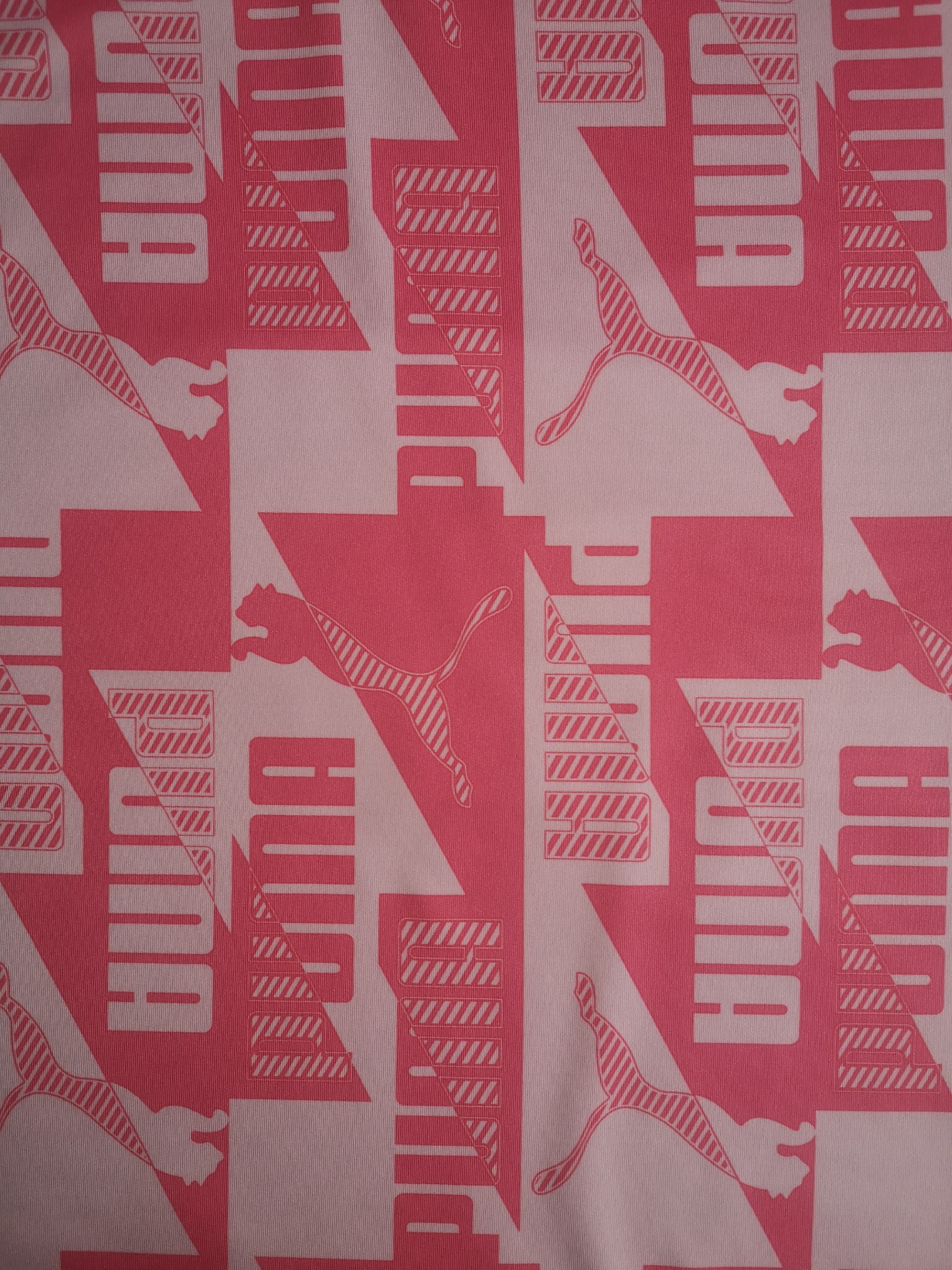 Printed elastic fabric