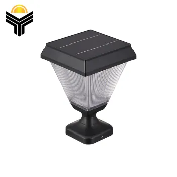 Factory Direct ABS Outdoor Garden IP55 Waterproof 1W RGB Dimmable Solar LED Pillar Lights