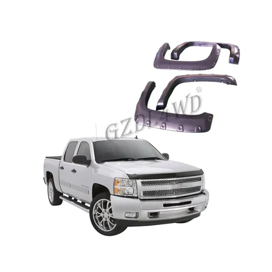 4X4 GZDL4WD Fender Flares for Silverado 1500/2500/3500 (2007-2013)