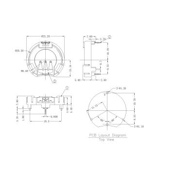 Coin Cell Holders For CR2032 connector