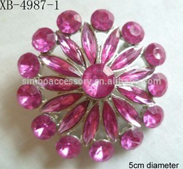 5cm diameter circle brooch with marquise rhinestones,diamond brooch clip scarf,tie brooch,tie pins,wedding brooch,jewelry