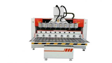 Wood Stair Legs Engraving CNC Router Machine Vietnam
