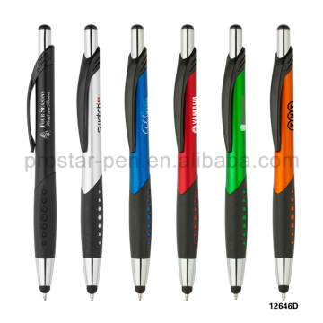 2015 new promotional plastic stylus pen with logo